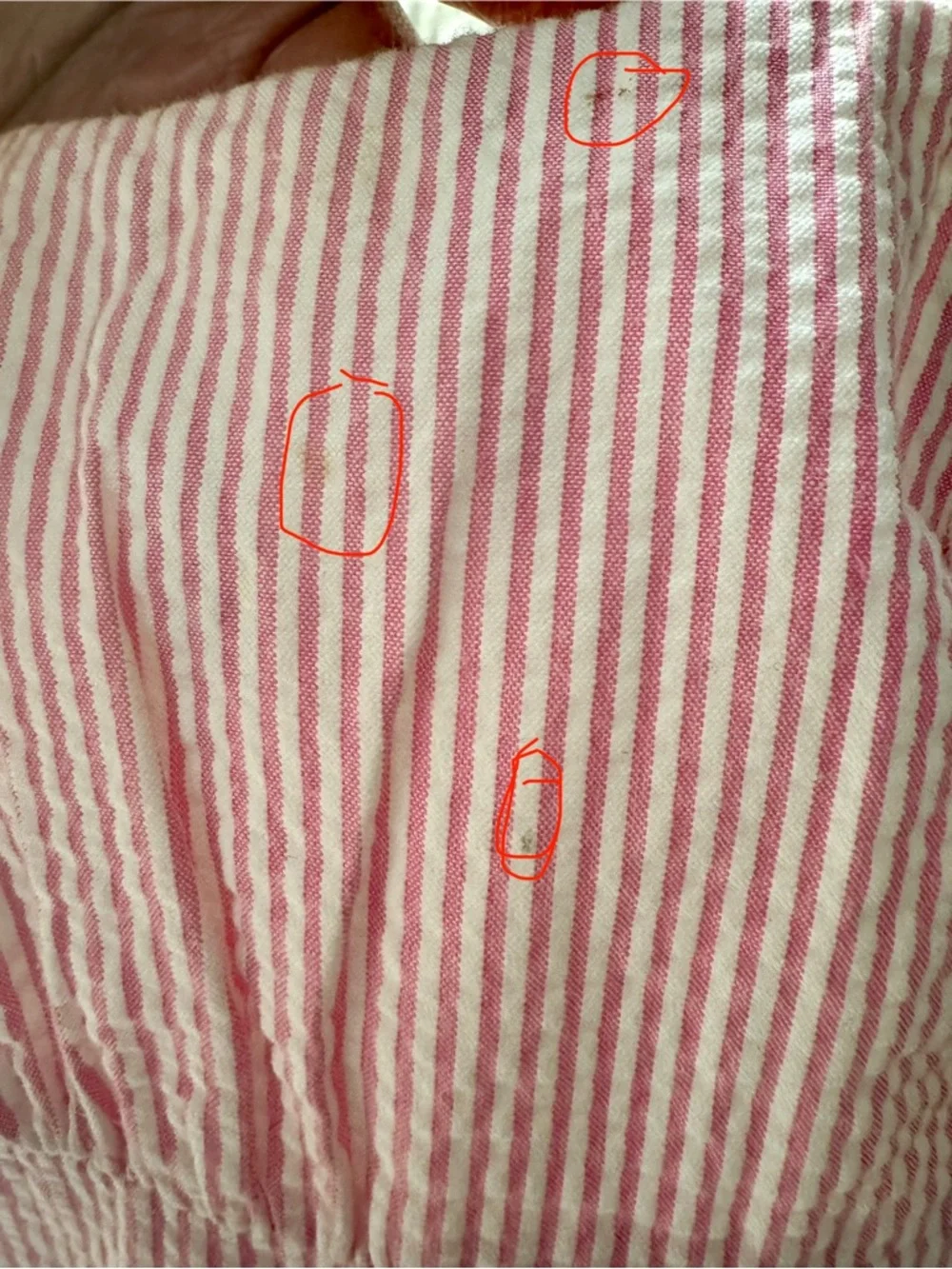Lilly Pulitzer Strapless Pink and White Seersucker Dress Size 2 Style 96449 - Picture 12 of 12